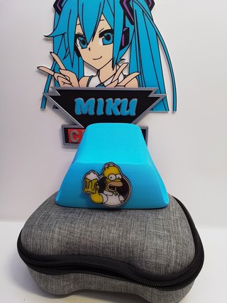 Mando PS5 Custom Simpsons