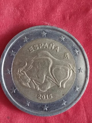 Moneda 2 euros España 2015 Bisonte