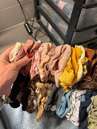 Lote de coleteros scrunchies 2x5€