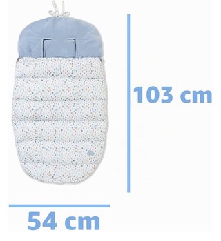 Saco Silla Bebé Mayoral Invierno Gris
