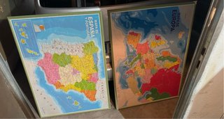 Mapas de España y Europa