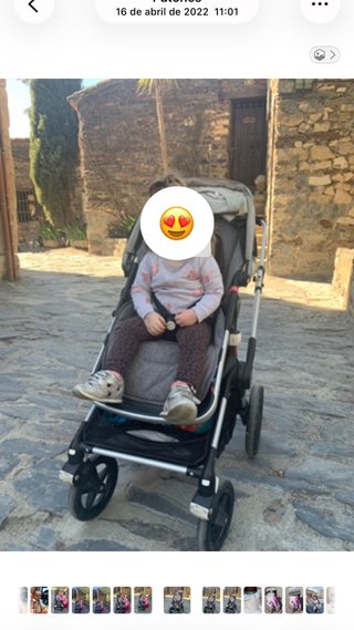Bugaboo Fox carrito con capazo,patinete y extras