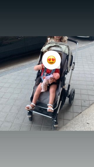 Bugaboo Fox carrito con capazo,patinete y extras