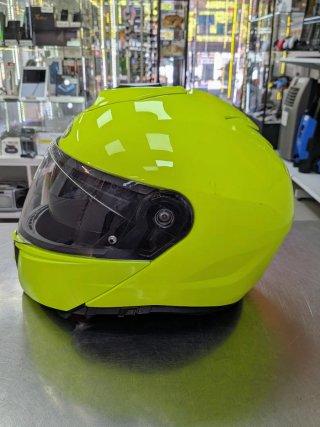 Casco de Moto HJC i90 Amarillo Neón Talla L