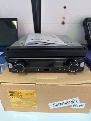 Radio Coche Pantalla Universal Negra