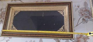 Espejo vintage dorado 60x29 cm
