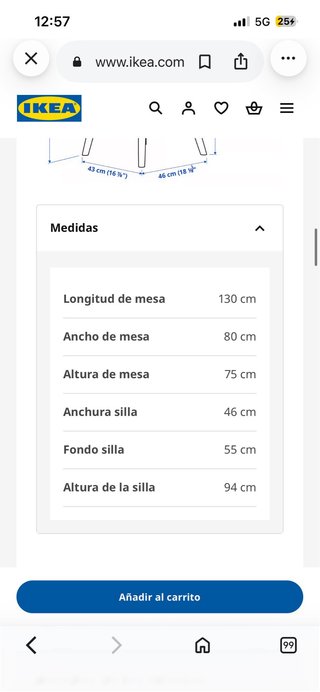 Mesa de comedor de madera y sillas