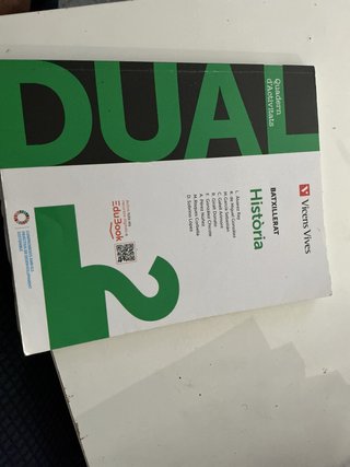 Història, 2 Batxillerat, Dual Quadern d'activitats