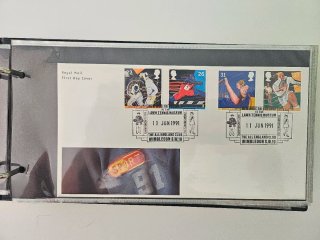 Álbum Sobres Primer Día Royal Mail 1991-1992