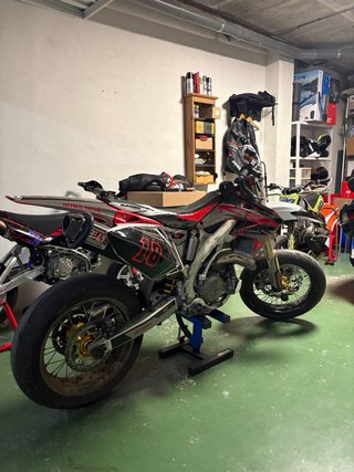 Honda CRF450R Supermotard 2005 - 8.8h