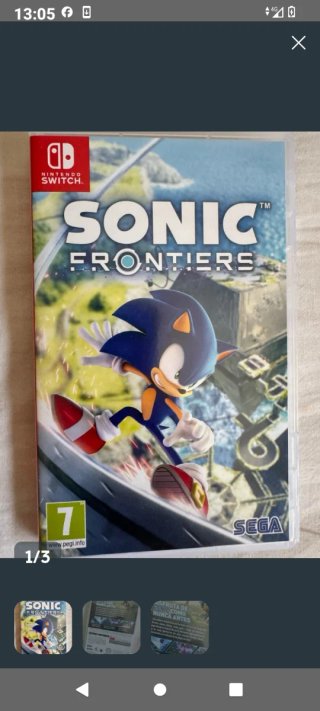 Sonic Frontiers Nintendo Switch Juego