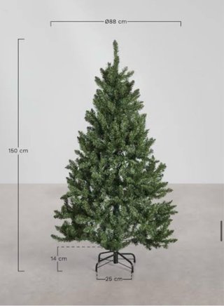 Árbol de Navidad 150cm en perfecto estado