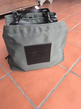 Bolso Roberto Verino verde oscuro. ORIGINAL