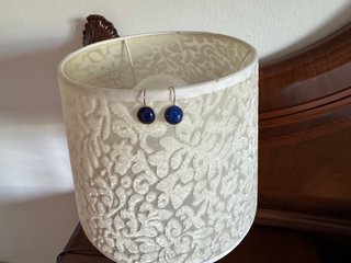 Pendientes Plata y Lapislázuli Azul