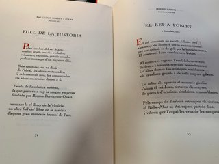 Llibre ANTOLOGIA LÍRICA DE POBLET de 1950