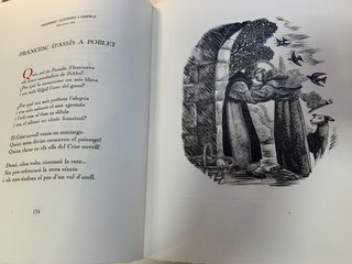 Llibre ANTOLOGIA LÍRICA DE POBLET de 1950