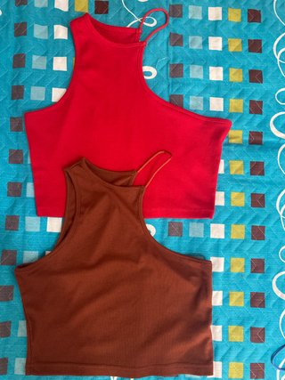 Conjunto 2 Tops Tirante