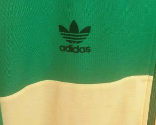 Giacca Adidas Jamaica Verde Giallo vintage perfett