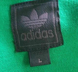 Giacca Adidas Jamaica Verde Giallo vintage perfett