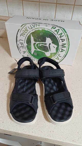 Sandalias Panama Jack Negras