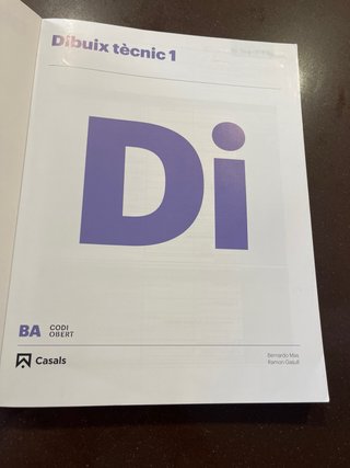 Dibuix tècnic 1 BA