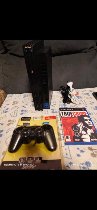 Consola PS2 Negra + Juego True Crime
