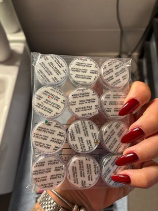 Set Purpurina Uñas Glitter