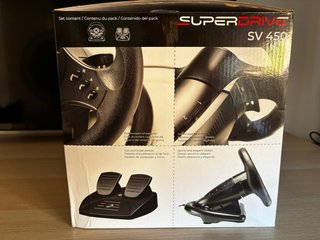 Volante Superdrive con Pedales