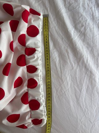 Conjunto Flamenco Lunares Rojo y Blanco