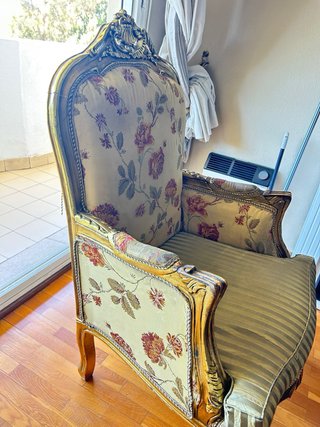 Sillones de lujo estilo Luis XV