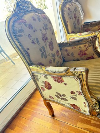 Sillones de lujo estilo Luis XV