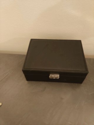 Portagioie grande nero e beige