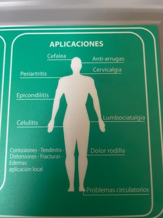 Equipo de magnetoterapia manuales y accesorios.