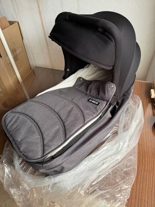 Carro gemelar Baby Monsters gris
