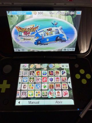 Nintendo 2DS XL con juegos