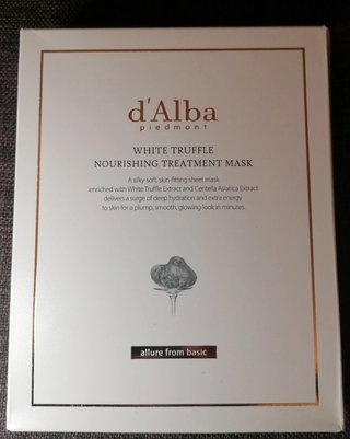 D'Alba con trufa blanca Mascarilla nutritiva