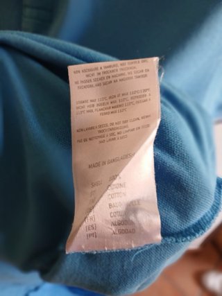 Polo Diadora Blu