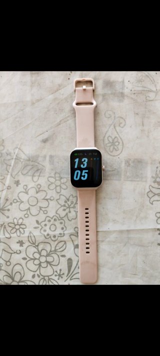 Smartwatch Negro y Naranja