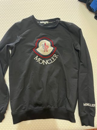 Sudadera Moncler Negra Talla S