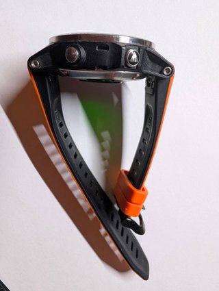 Garmin Fenix 5S Plus Plata + HRM Dual