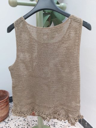 Top in pizzo Philosophy di Alberta Ferretti
