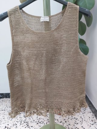 Top in pizzo Philosophy di Alberta Ferretti