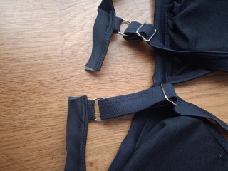 Bikini negro talla XL