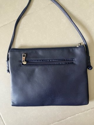 Bolso bandolera azul marino