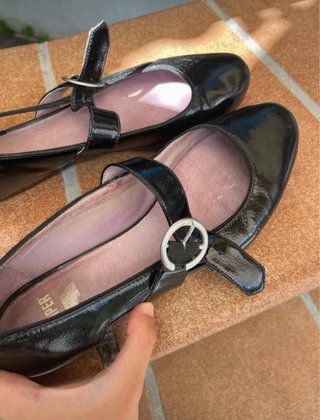 Zapatos Camper Charol Negros Talla 41
