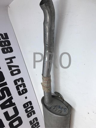 Escape trasero opel corsa td nuevo
