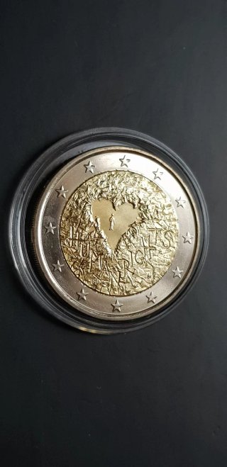 2€ Finlandia 2008 Diritti Umani FDC