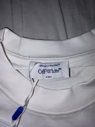 Camiseta Off-White Blanca Logo