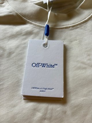 Camiseta Off-White Blanca Logo