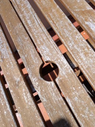 Mesa jardín NÄMMARÖ (IKEA) - Madera de acacia
